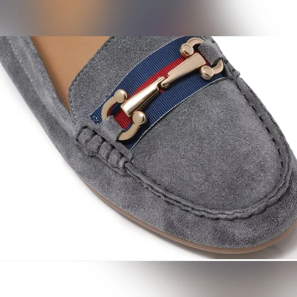 Coach And Four Romeo NWOB Driving Loafer Grey Size 10M - Picture 2 of 12